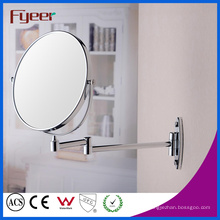 Fyeer Double Side Magnifying Montado en la pared espejo de maquillaje plegable